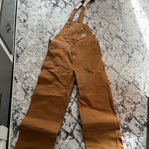 Carhartt Duck Bib Overall. Size 38x34. New with tags.